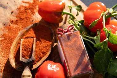 Füme kırmızı Macaristan Paprika tatlı veya baharatlı