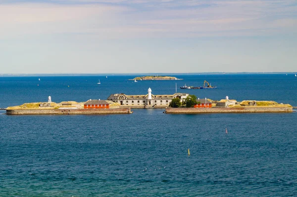 Kopenhagen Denmark Dari Sudut Pandang Terminal Pelayaran — Stok Foto