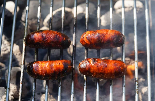 炭火焼の焼き肉 — ストック写真