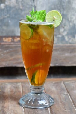 Yerel Endonezya 'nın buzlu çayı 