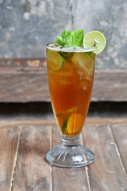 Yerel Endonezya 'nın buzlu çayı 