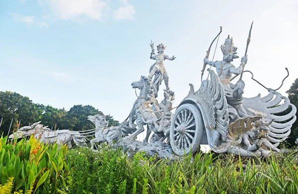 Бали Индонезия Мая 2022 Года Течение Дня Красивая Статуя Куте — стоковое фото