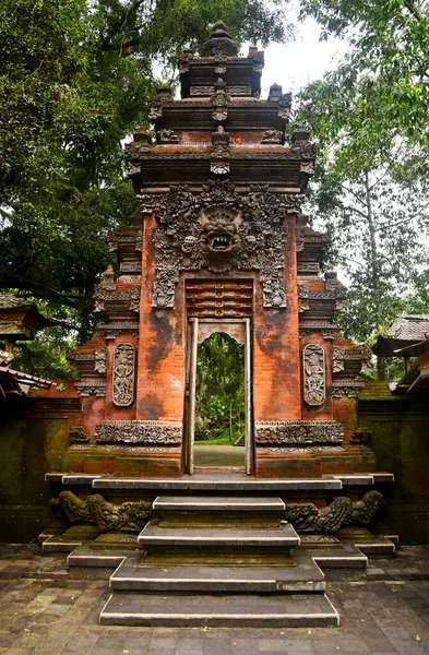 Traditional Entrance Gate Hindu Temple Tampaksiring Village Gianyar Regency Bali — Fotografia de Stock