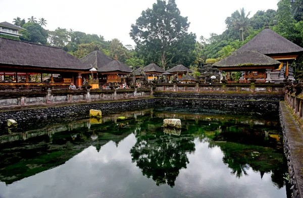 Bali Indonesia July 2022 Tirta Empul Temple Tampaksiring Village Gianyar — 图库照片
