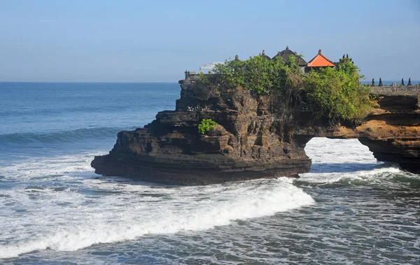 Batu Bolong Temple Tanah Lot Temple Area Bali Island Indonesia — Stok fotoğraf