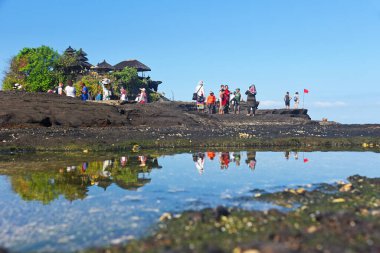 Bali,Indonesia - July 23,2022: Holy and famous of the 