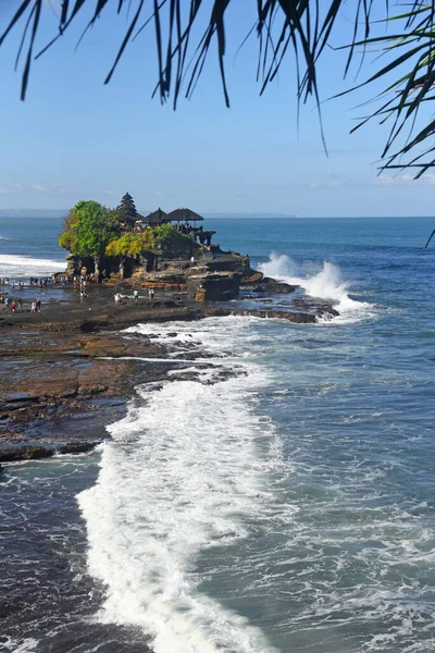 Bali Indonesia July 2022 Holy Famous Tanah Lot Temple Bali — Stockfoto