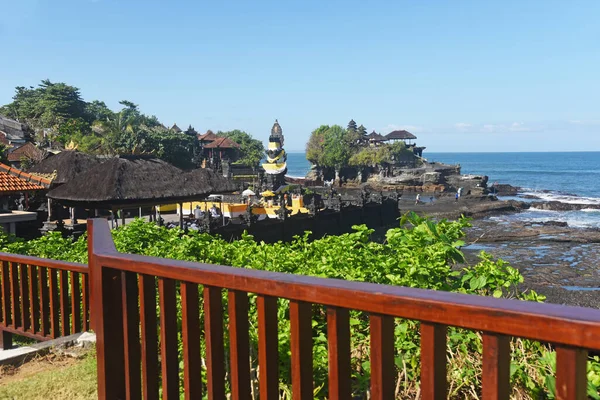 Bali Indonesia July 2022 Holy Famous Tanah Lot Temple Bali — Foto de Stock