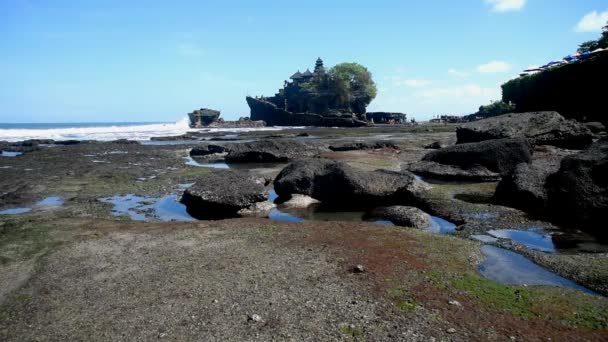 Bali Indonesia July 2022 Holy Famous Tanah Lot Temple Bali — 图库视频影像