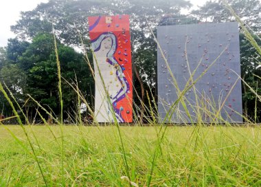 Field with Wall Climbing sport in the city of Tabanan