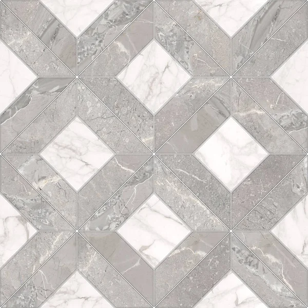 대리석 텍스처 인테리어 세라믹 Floor Cement Floor Geometric Decor — 스톡 사진