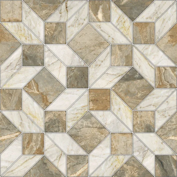 大理石の質感の幾何学的な装飾 セラミックタイル — ストック写真