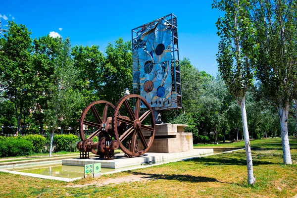 Испания Барселона Мая 2022 Года Памятник Парке Цитадели — стоковое фото