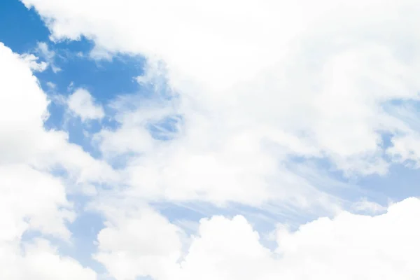 Blue Sky Beautiful Natural White Clouds — Stock Photo, Image