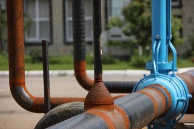 Gaz taşıma sistemi. Benzin için pompalama istasyonu. Benzin istasyonu ve benzin depoları. Dünya çapında ulaşım. Petrol ve gaz sektörü. türbinler.