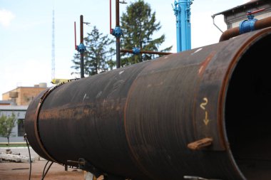 Gaz taşıma sistemi. Benzin için pompalama istasyonu. Benzin istasyonu ve benzin depoları. Dünya çapında ulaşım. Petrol ve gaz sektörü. türbinler.