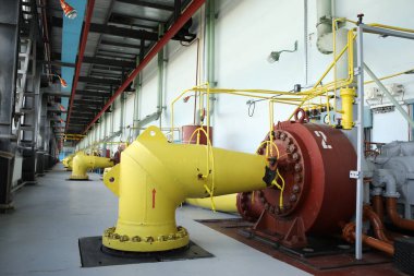 Gaz taşıma sistemi. Benzin için pompalama istasyonu. Benzin istasyonu ve benzin depoları. Dünya çapında ulaşım. Petrol ve gaz sektörü. türbinler.