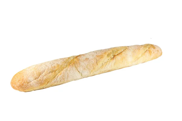 Білий Темний Хліб Кунжутом Свіжа Пекарня Справжній Хліб Білому Тлі — стокове фото