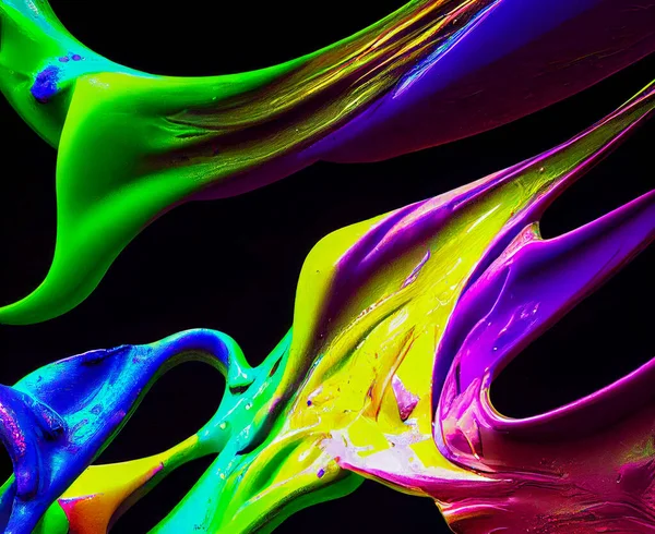 abstract color splash  Background. Modern colorful flow poster. Wave Liquid shape color background. Art design for your design project.