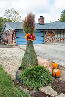 Sonbahar Gösterisinde Süslü Çimenler