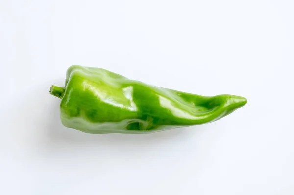 Sweet Green Corno Toro Pepper —  Fotos de Stock