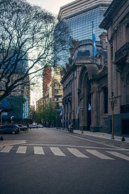 Buenos Aires 'te sessiz bir cadde
