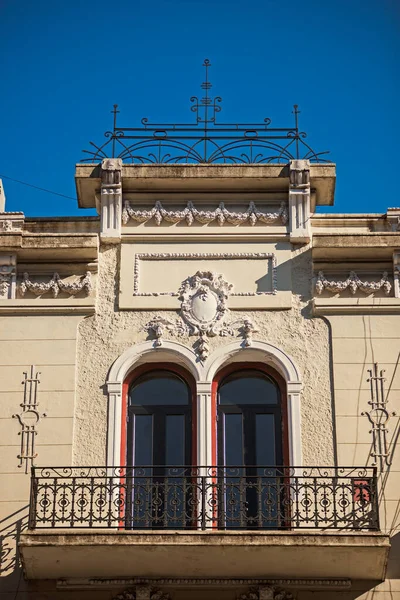 Fachada Antigo Edifício Histórico — Fotografia de Stock