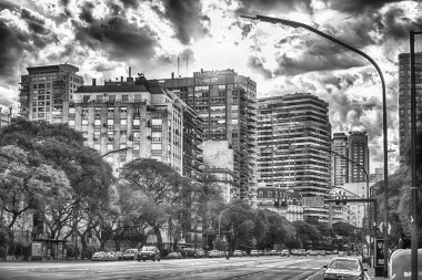 Buenos Aires 'te sessiz bir cadde