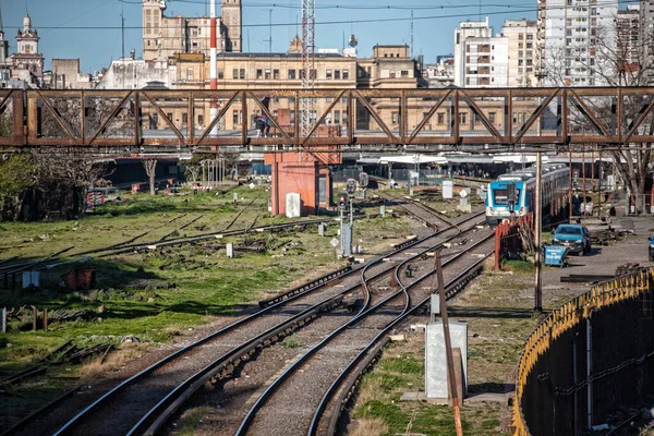 Buenos Aires Arjantin Deki Demiryolu — Stok fotoğraf