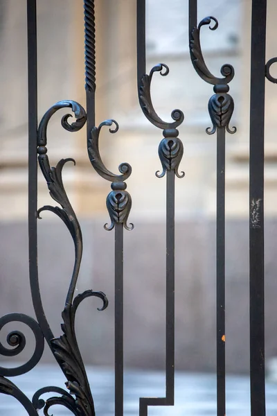 Wrought Iron Fence Buenos Aires — Stock Photo, Image