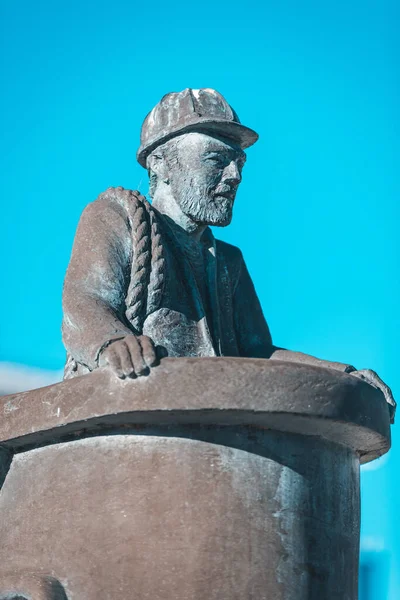 Estatua Hombre Ciudad — Foto de Stock