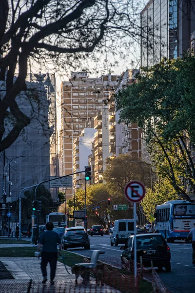 Carros Estrada Rua Cidade — Fotografia de Stock