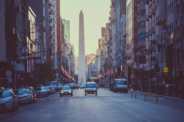  Buenos Aires 'teki tecrit sırasında şehir manzarası