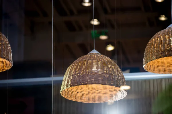 Decoratieve Lamp Close Zicht — Stockfoto