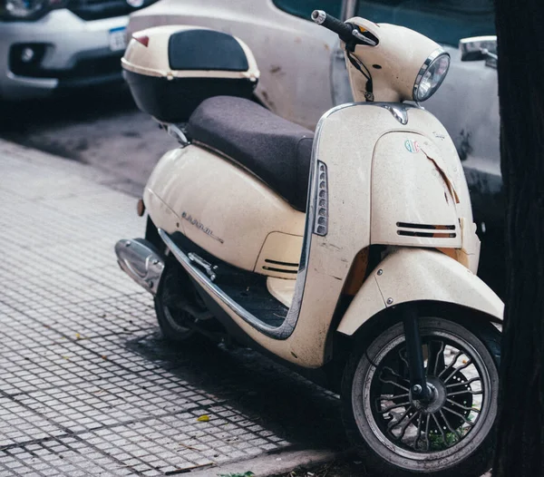 Buenos Aires Argentina Listopadu 2020 Starý Vintage Scooter Buenos Aires — Stock fotografie