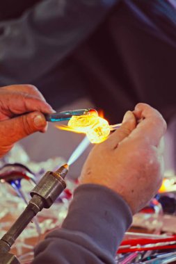 Tel Aviv, İsrail - 7 Kasım 2020: Sanat ve zanaat sokak fuarı