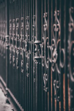 Güzel mimari detay. Buenos Aires 'teki eski bina cephesi