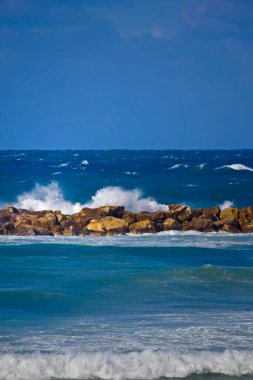 Deniz manzarası çok güzel. Doğa