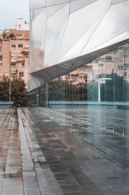 Tel Aviv, İsrail - 7 Kasım 2019: Modern Sanat Müzesi 