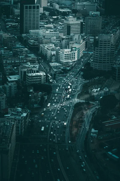 Tel Aviv Israel Noviembre 2020 Vista Desde Azotea Del Paisaje — Foto de Stock