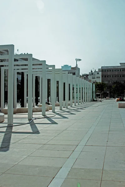 以色列特拉维夫 2020年11月7日 市中心的现代建筑 — 图库照片