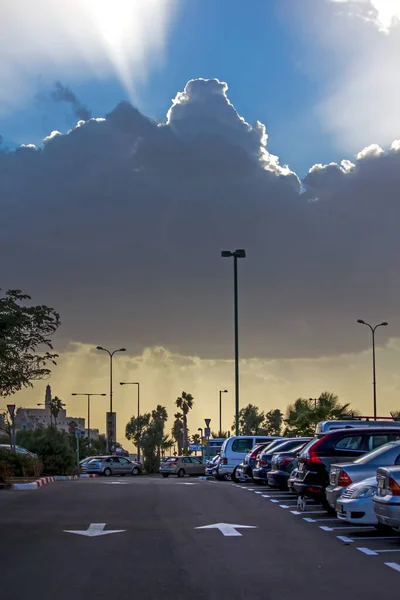 Tel Aviv Israel Mayo 2019 Ejemplos Arquitectura Israelí Vista Ciudad — Foto de Stock