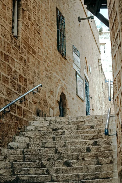 Tel Aviv Israele Novembre 2019 Old Jaffa Passageways Architecture — Foto Stock