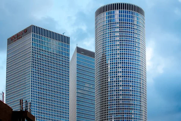 Edificios Oficinas Modernos Contra Cielo Azul — Foto de Stock