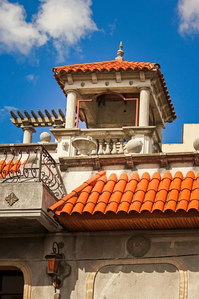 Elementos Decoración Arquitectónica Edificios Antiguos Balcones Ventanas — Foto de Stock