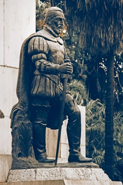 Primer Plano Hermosa Estatua Antigua Vintage — Foto de Stock