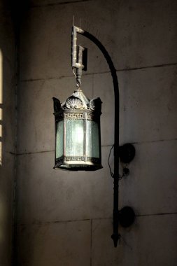 Old vintage street lamp in Buenos Aires