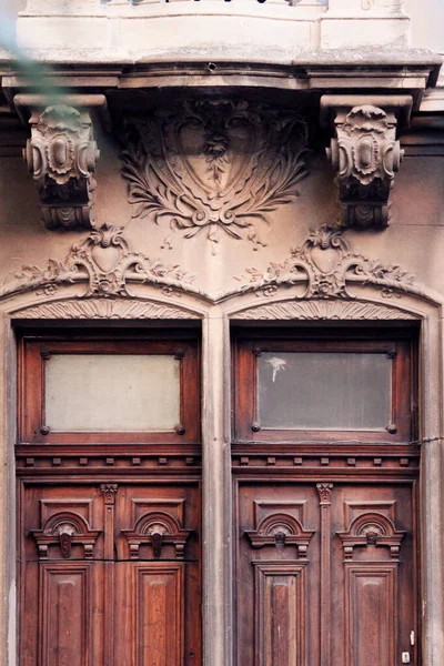 Close Shot Detail Antique Building — Stockfoto