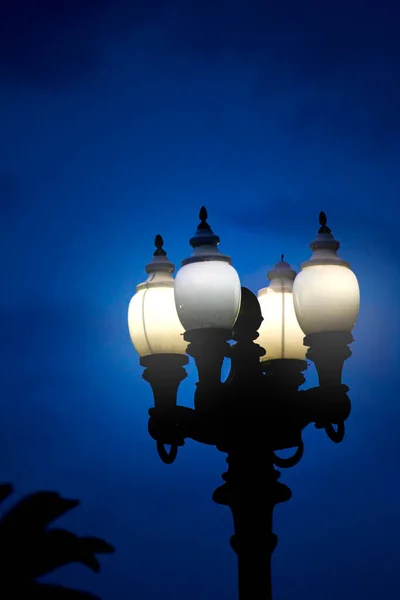 Street Lamp Night — Stock Photo, Image