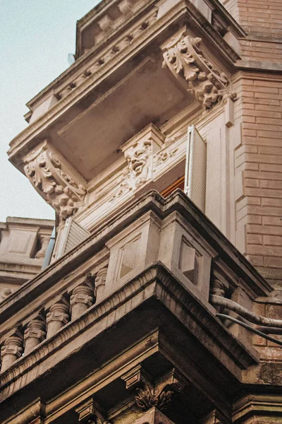 Close Shot Detail Antique Building — Stockfoto